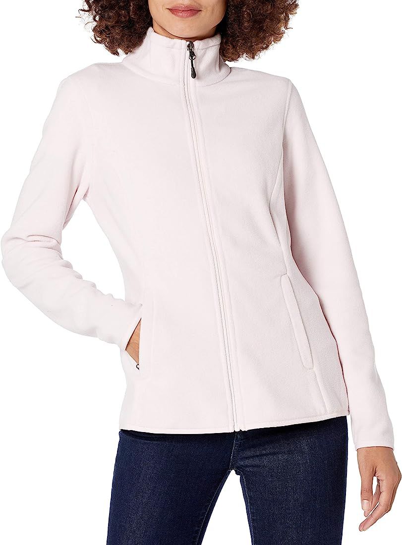 Amazon Essentials Women's Classic-Fit Full-Zip Polar Soft Fleece Jacket (Available in Plus Size) | Amazon (US)