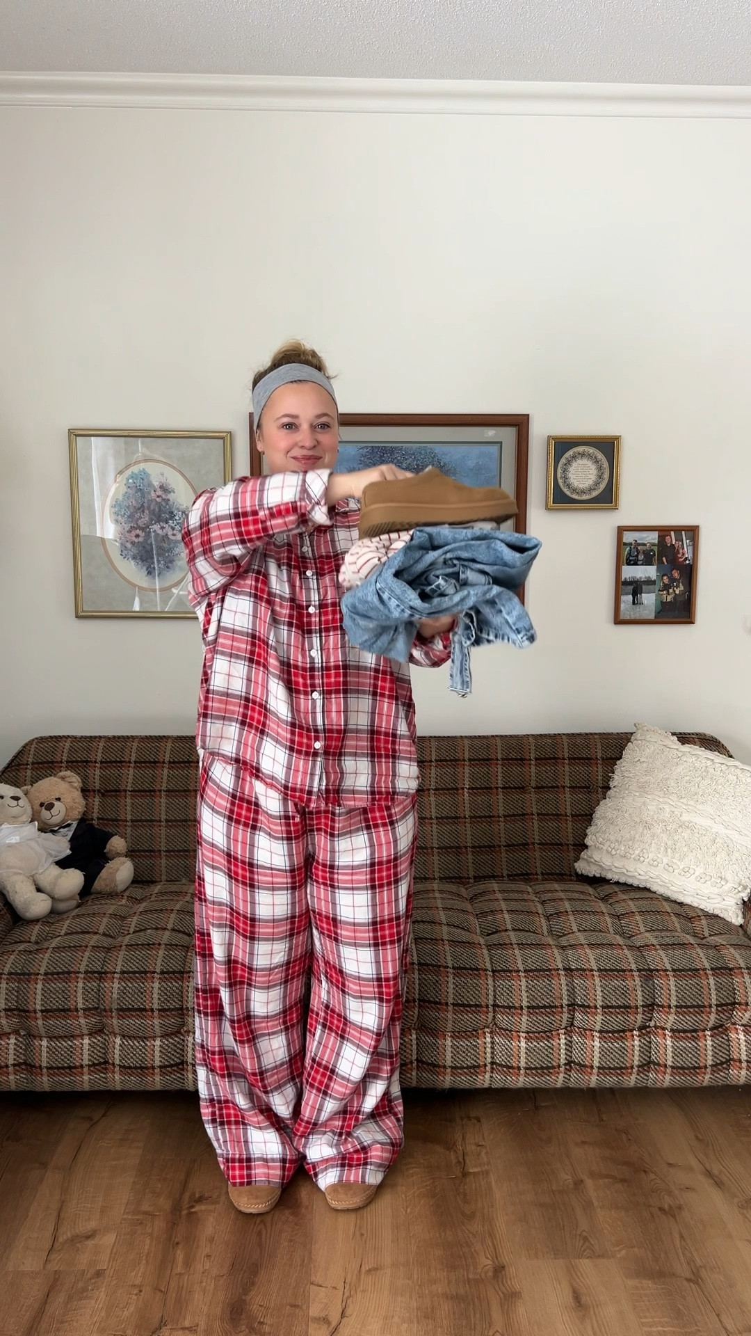 SAHM Outfit series DAY 17/30 

pjs size large 
Striped top size medium
Overalls size large short 

#LTKHoliday #LTKootd #LTKgrwm