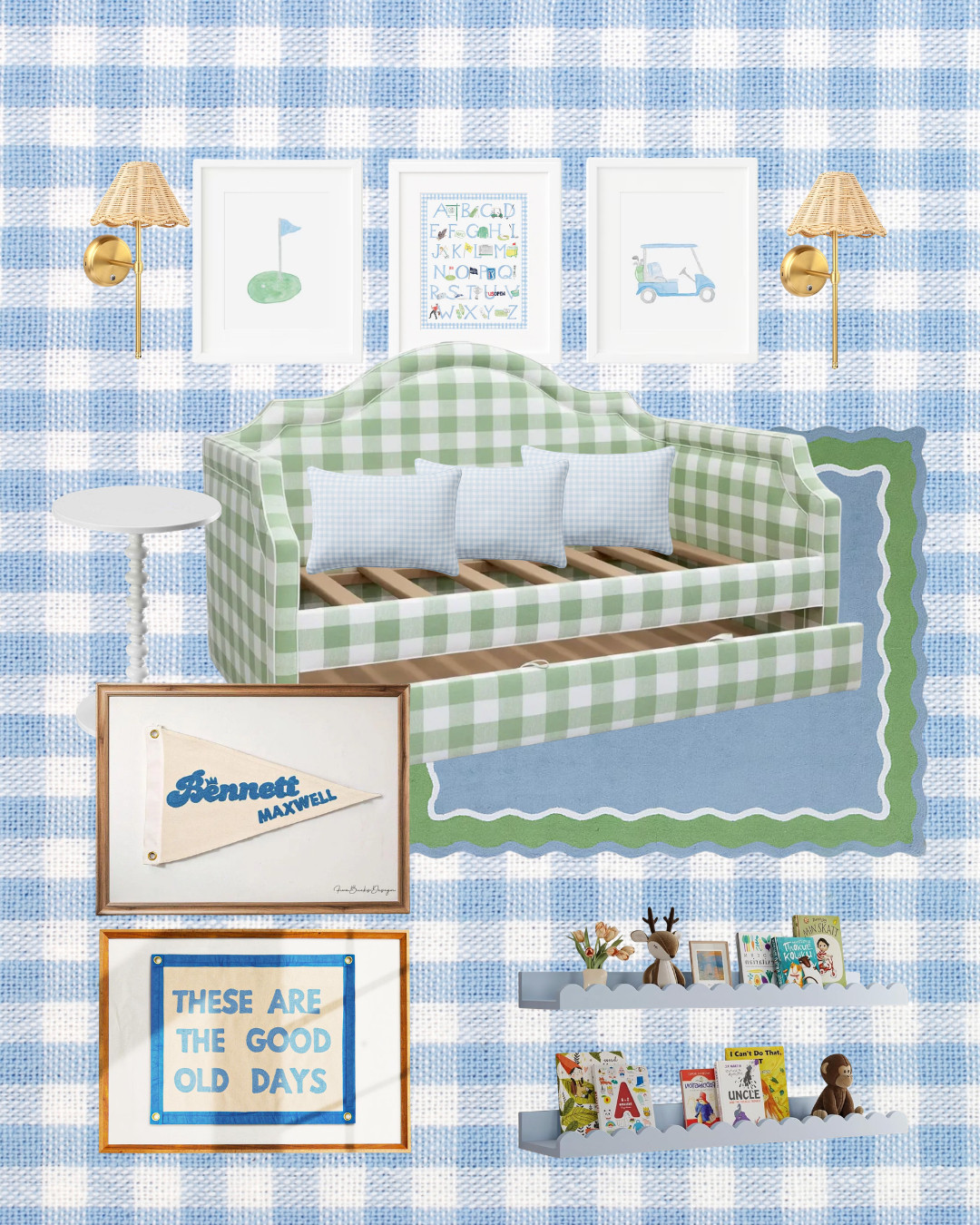 Toddler Big Boy Golf Room Refresh | everything I've bought to update my 2.5 year old boy's nursery to a golf-themed toddler room.

Everything is from Amazon, Target, or Etsy!

#LTKmomlife #LTKHome #LTKKids