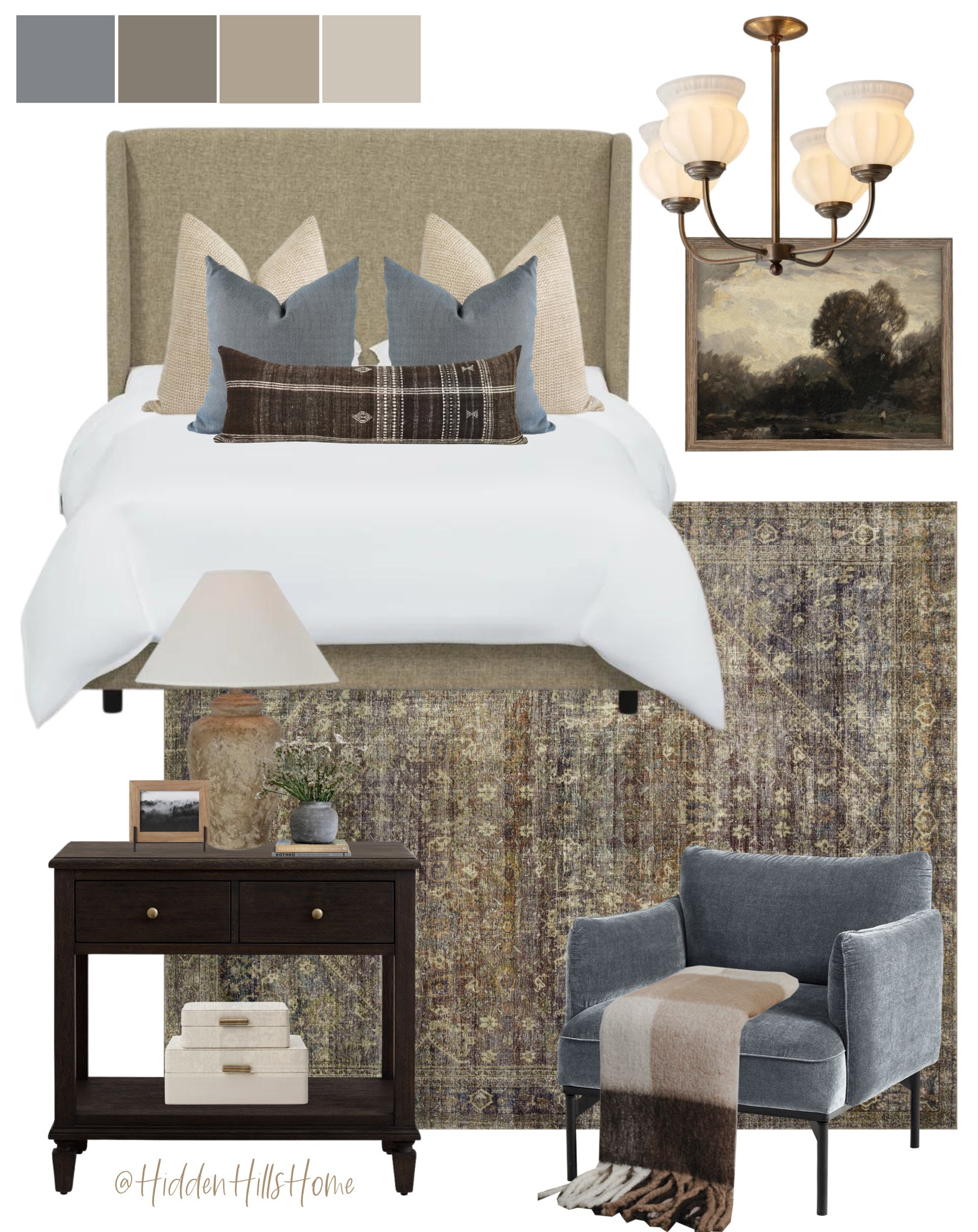 Vintage inspired bedroom decor ideas! Bedroom Inspo, bedroom decor, bedroom mood board, cottage bedroom decor ideas #bedroom 

#LTKsalealert #LTKstyletip #LTKhome