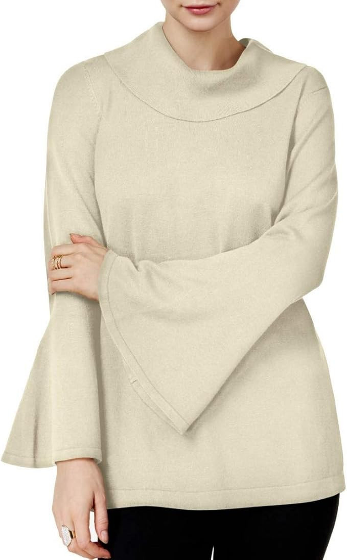 Alfani Womens Cowl Neck Pullover Sweater | Amazon (US)