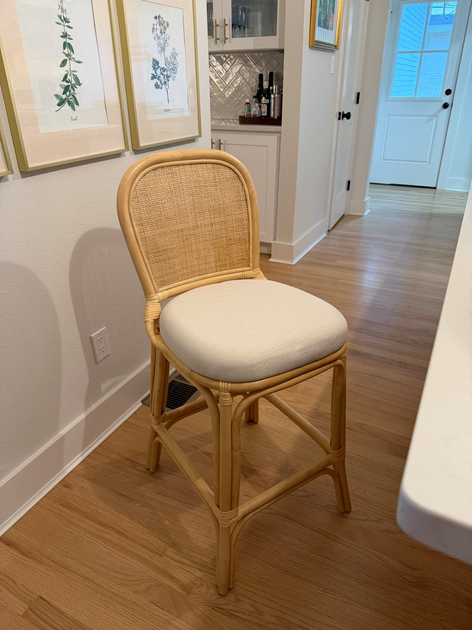 Our new barstools for our kitchen!