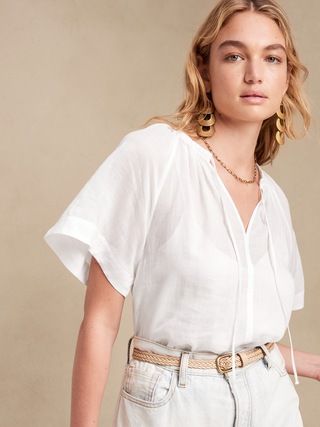 Ramie Top | Banana Republic (US)