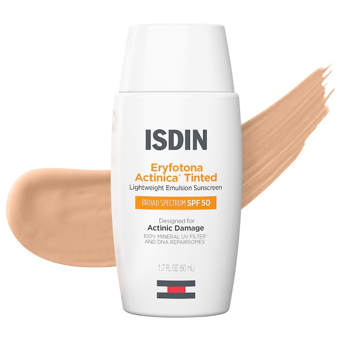 Eryfotona Actinica Tinted Lightweight Moisturizing Repairing Mineral Sunscreen SPF 50\u2002\u2002... | Sephora (US)