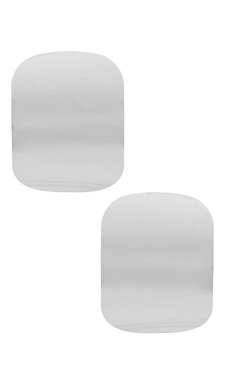 Plated Earrings in Silver | Revolve Clothing (Global)