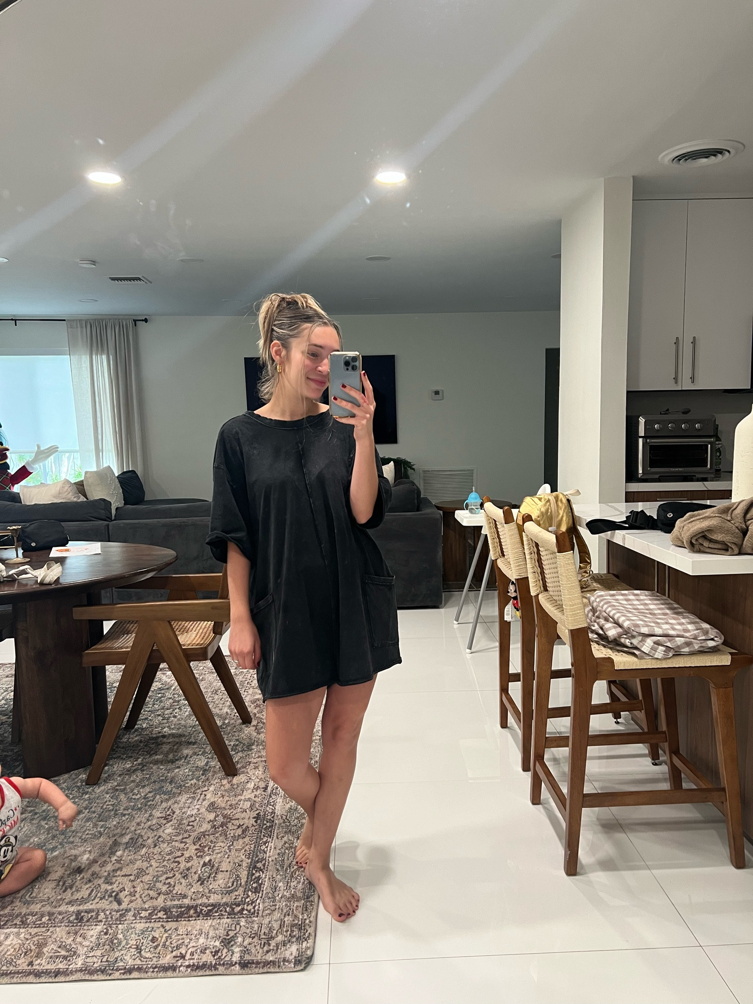 My comfy mom fit for the day 🤝🏼

#freepeople 

#LTKStyleTip