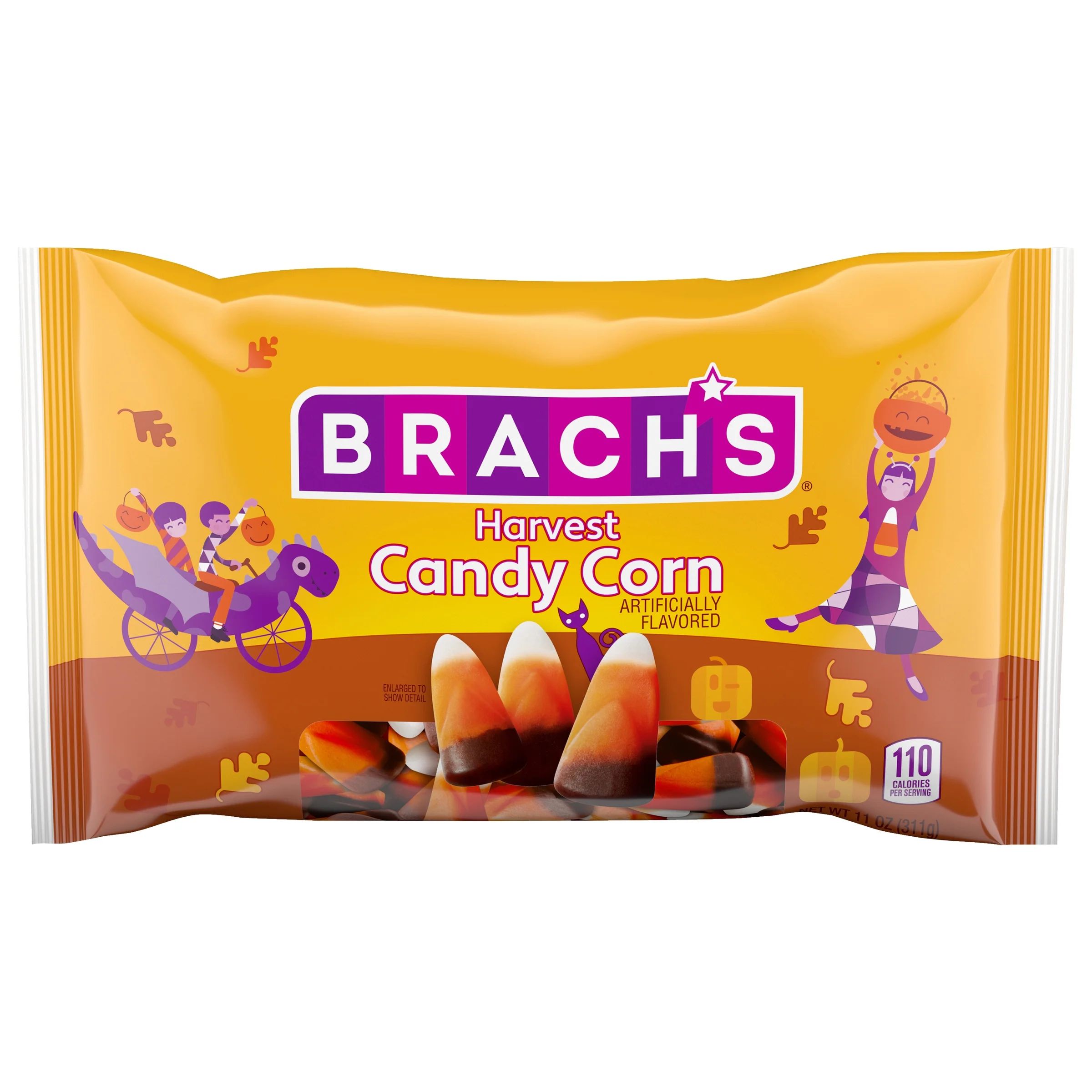 Brach's Harvest Candy Corn, Halloween Candy, 11 oz, Bag | Walmart (US)