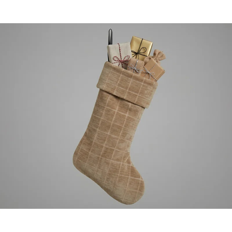 Block Fawn Christmas Stocking | Wayfair North America