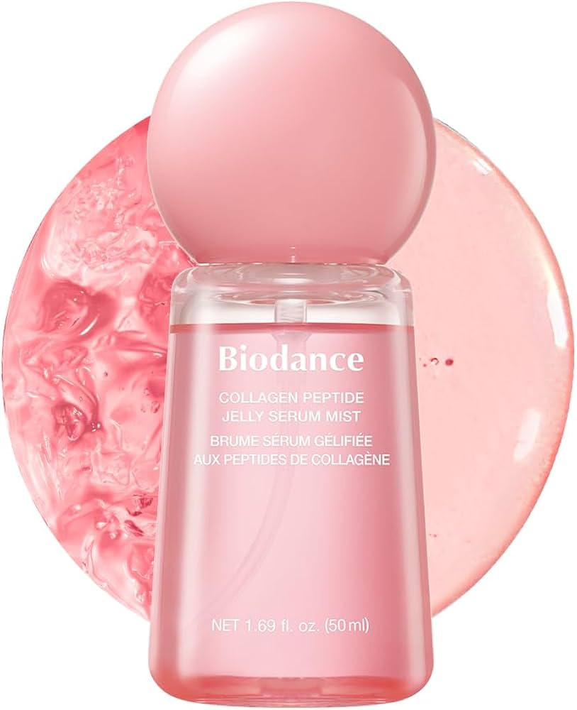 BIODANCE Collagen Peptides Jelly Serum Facial Mist 50ml | Jelly-to-Mist Hydrating Face Mist, Plum... | Amazon (UK)