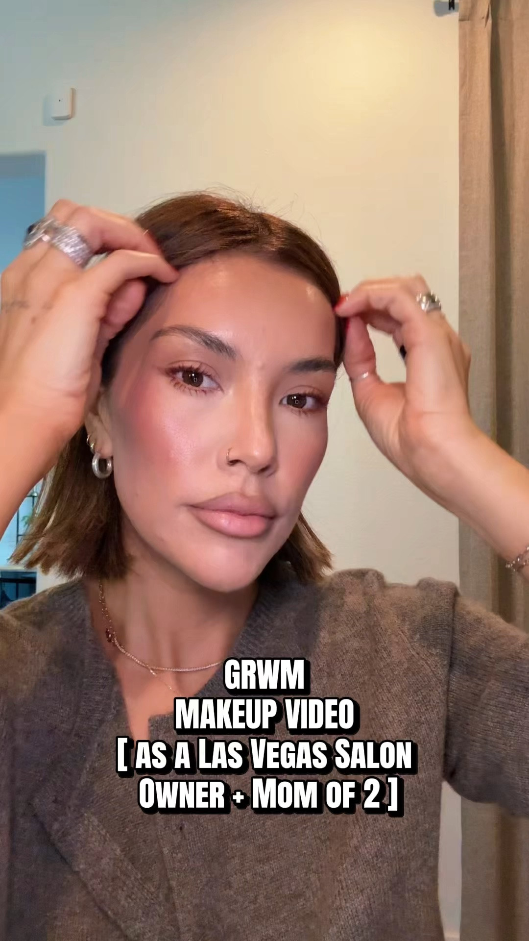 GRWM while I turn tired salon owner energy into a full glam moment ✨🤍 The makeup therapy was definitely needed today.

#LTKgrwm #LTKmomlife #LTKdayinmylife
