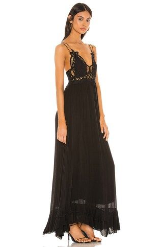 Free People Adella Maxi Dress in Black from Revolve.com | Revolve Clothing (Global)