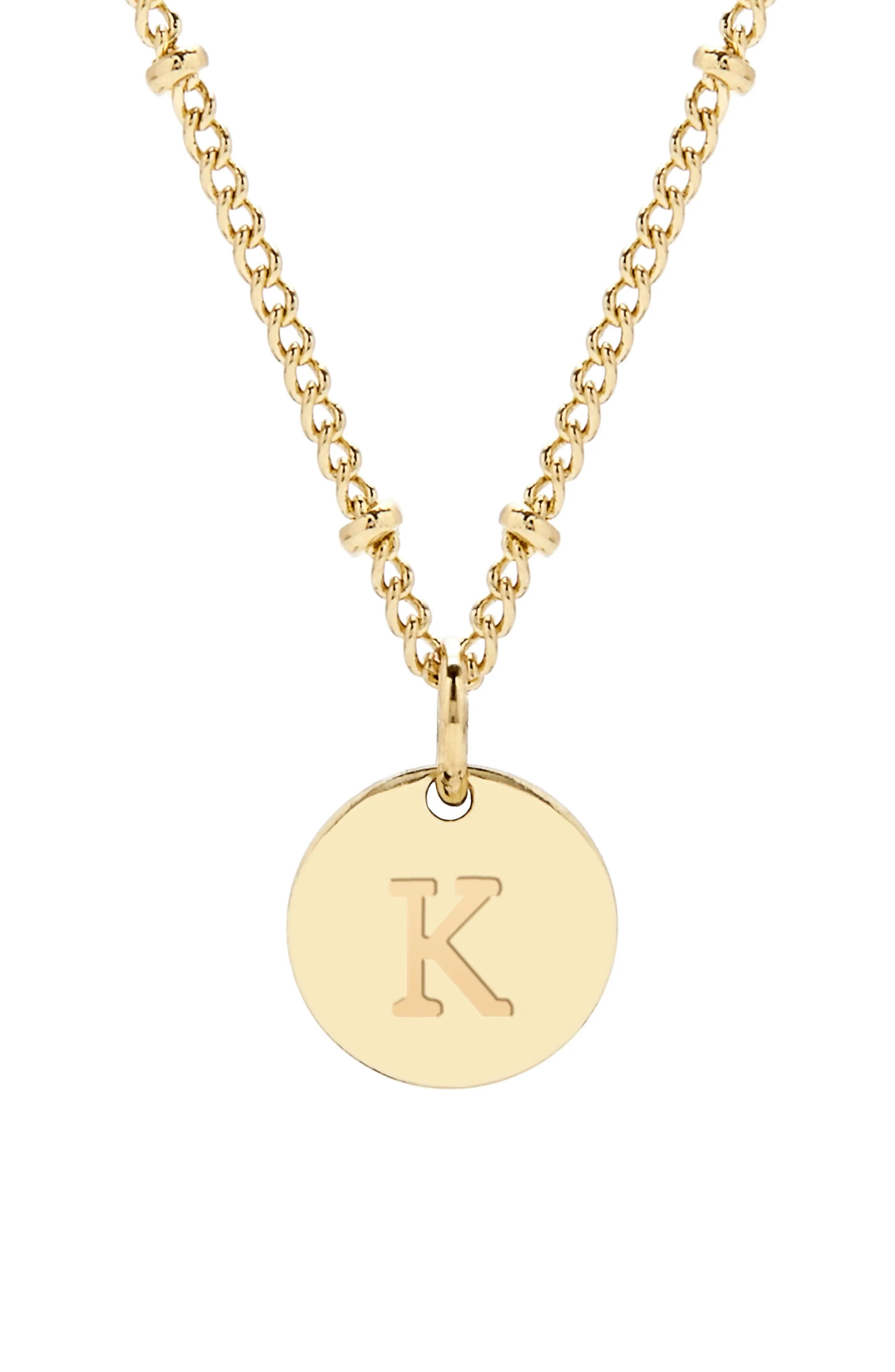 Women's Brook And York Madeline Initial Pendant Necklace | Nordstrom