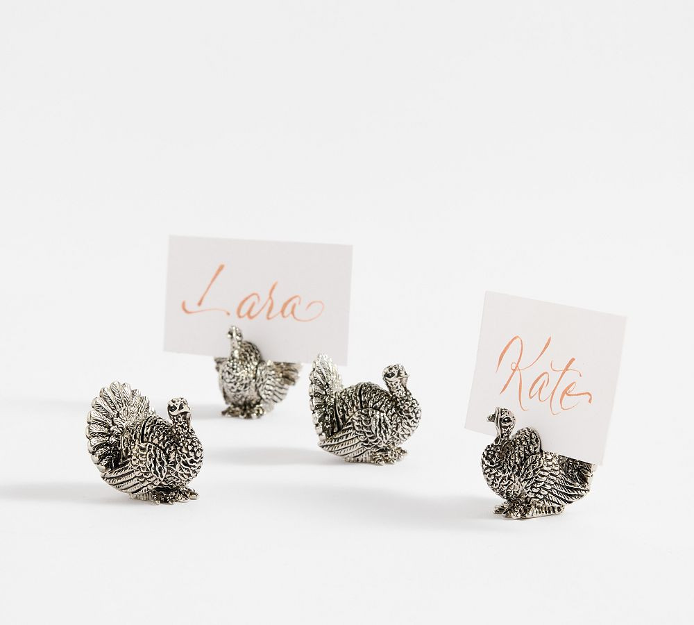 Turkey Place Card Holders - Set of 4 | Pottery Barn (US)