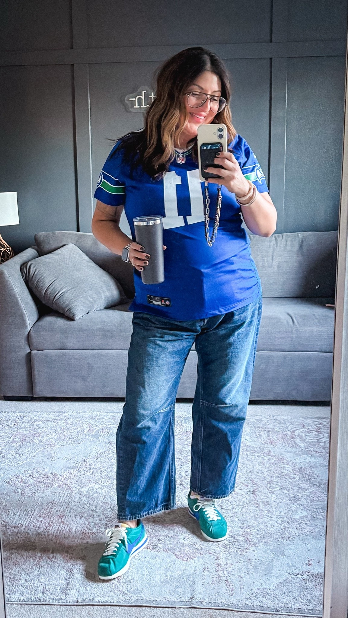 Game Day ready!! 💚💙
