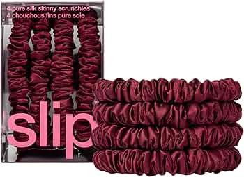 slip Skinny Scrunchies: Anti-Crease, Anti-Breakage Slipsilk™ Design Protects Delicate Hair | In... | Amazon (US)