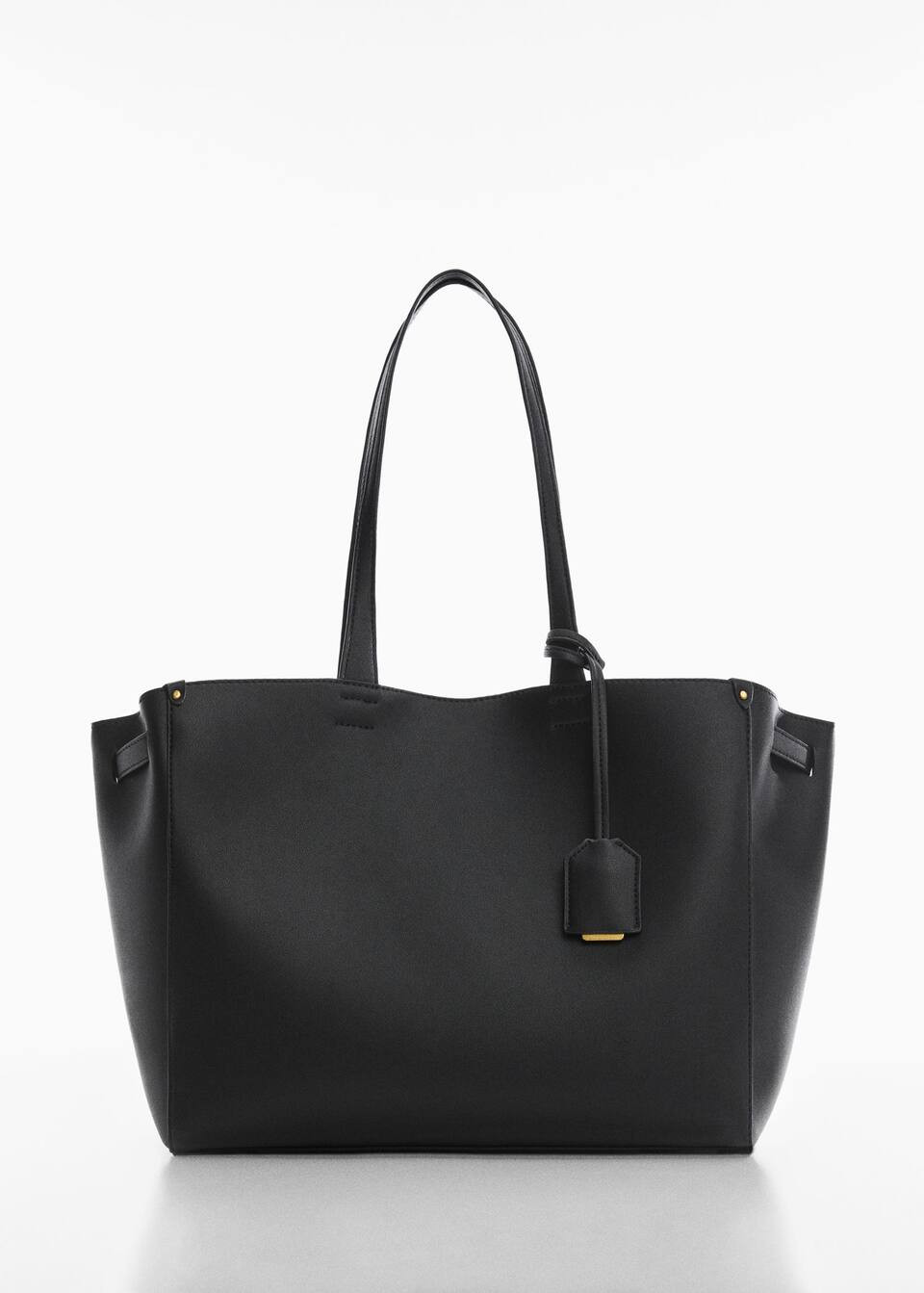 Shopper bag with double handle -  Women | Mango USA | MANGO (US)
