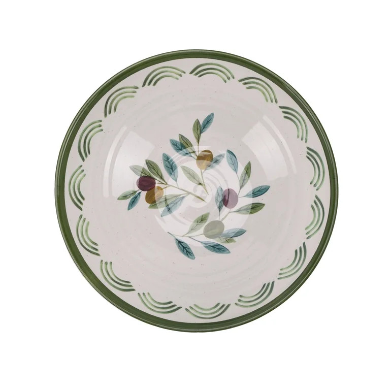 Better Homes and Gardens Bamboo Melamine Olive Serve Bowl | Walmart (US)
