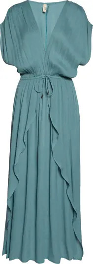 Wrap Maxi Cover-Up Dress | Nordstrom