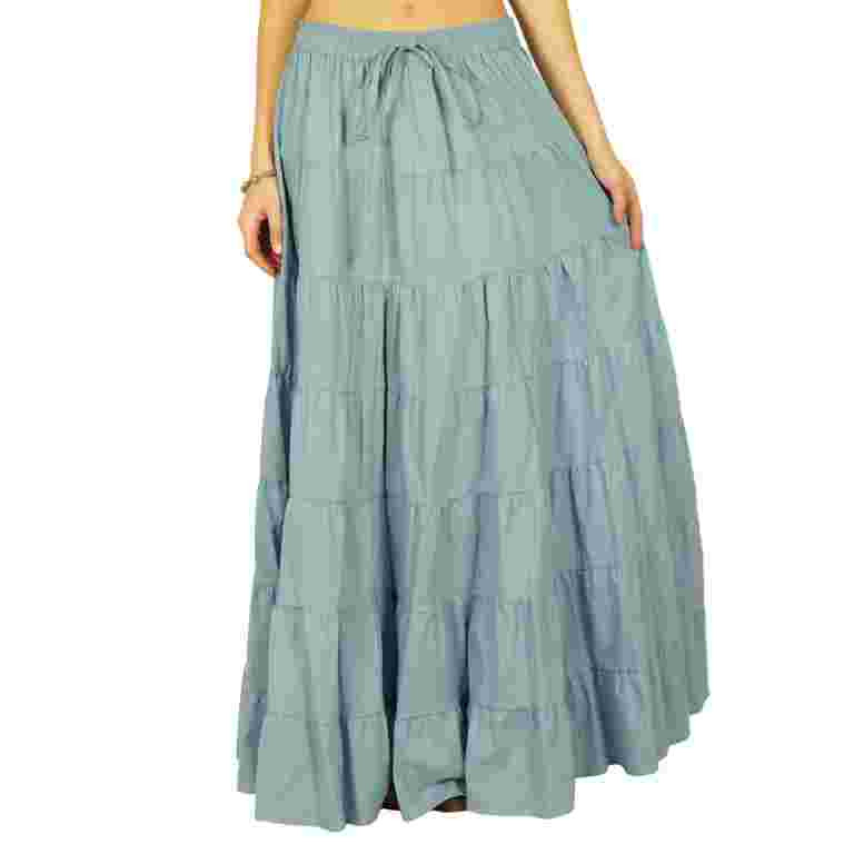 Phagun Resort Wear Skirt Long Maxi Skirt Beach Wear Cotton Summer Wear | Walmart (US)