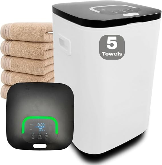 Di’Aroma Luxury Towel Warmer Bucket for Bathroom – Extra Large 26L Heated Towel Warmer for To... | Amazon (US)