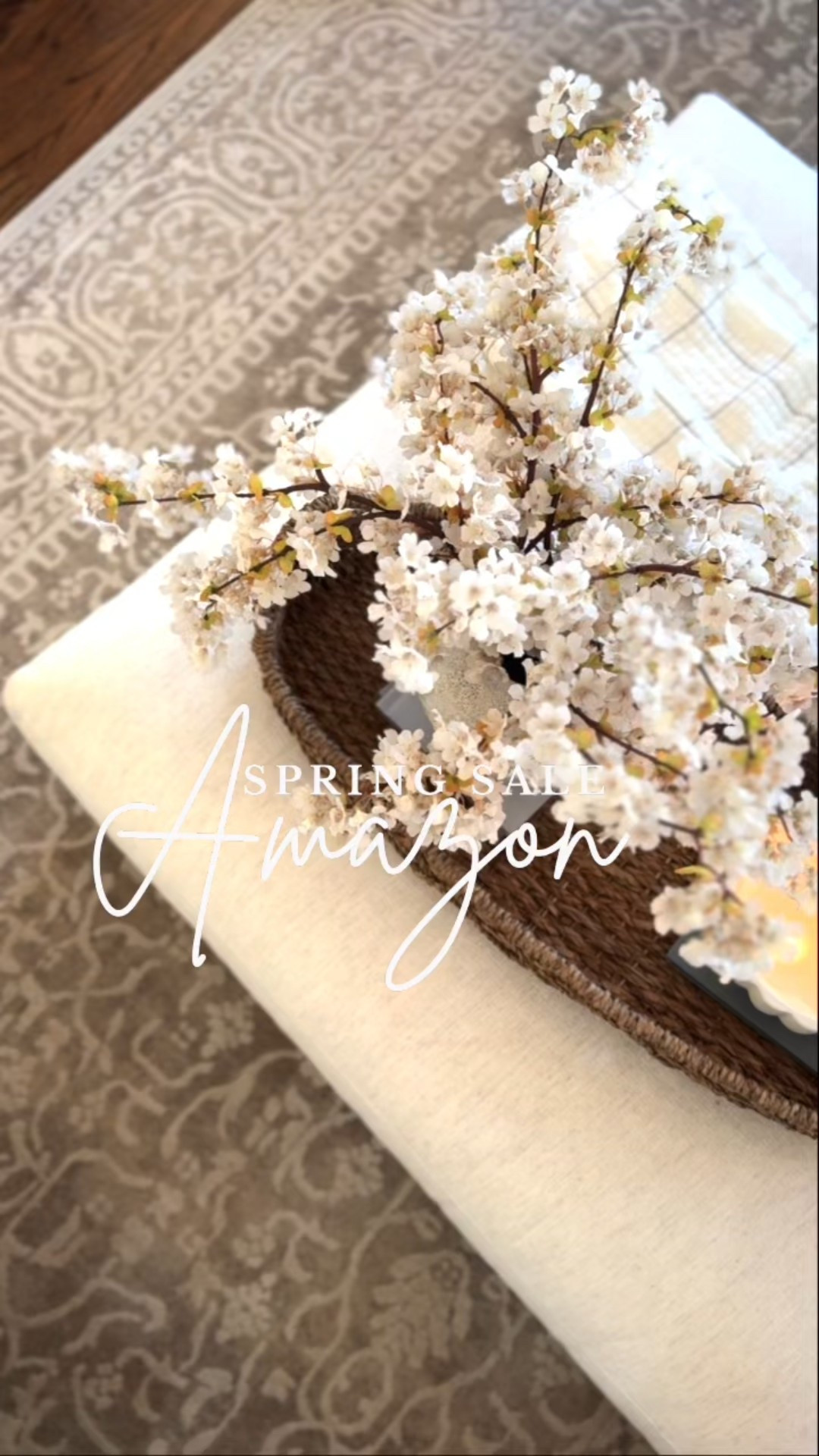 Oval Amazon woven tray on sale for Spring Sale!! 

#LTKFindsUnder100 #LTKSaleAlert #LTKHome