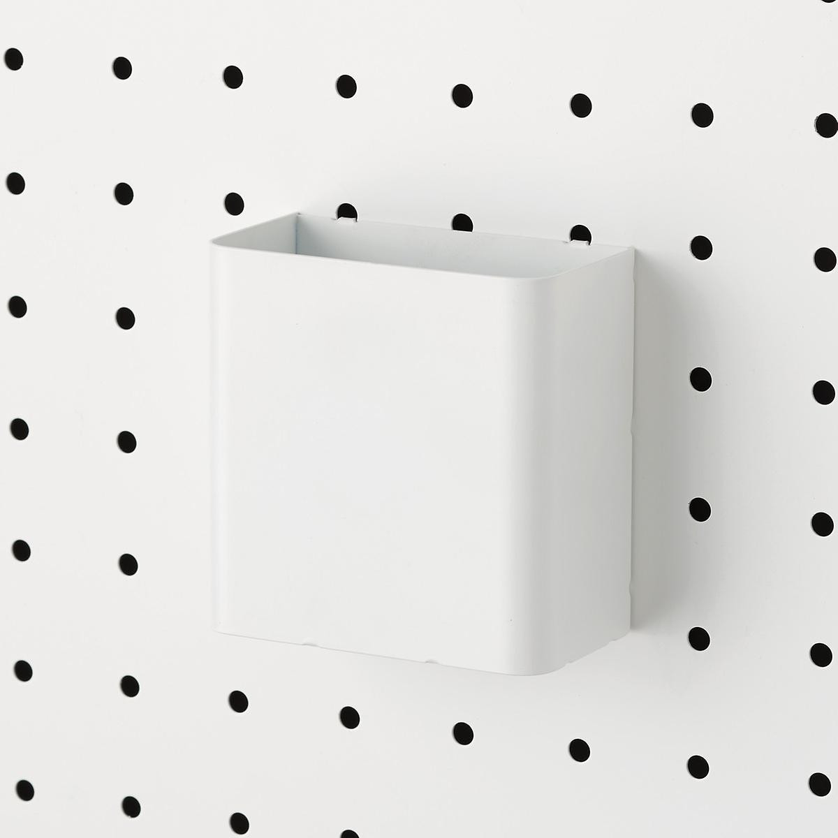 White Bello Pegboard Pen Cup | The Container Store