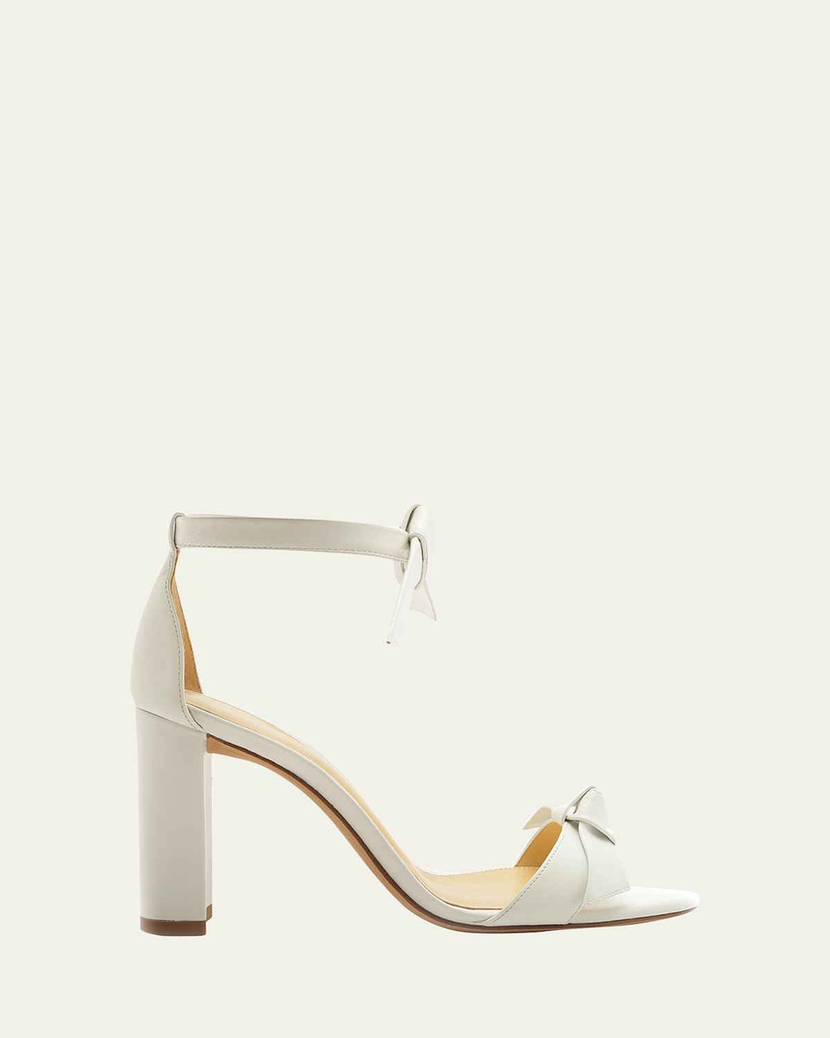 Clarita 90mm Leather Ankle-Tie High-Heel Sandals | Bergdorf Goodman