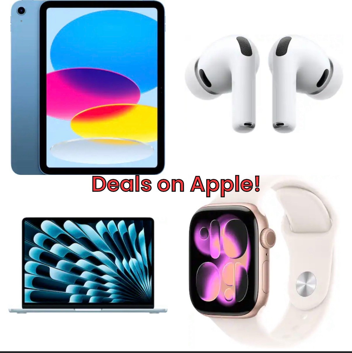 Get deals on Apple products today!
#tech

#LTKHome #LTKSaleAlert #LTKGiftGuide