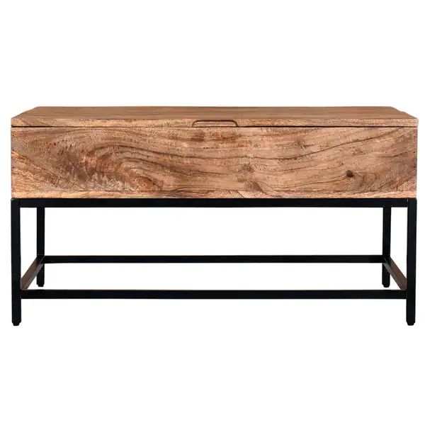Carbon Loft Fingerling Natural Burnt Lift-top Coffee Table - Overstock - 28734239 | Bed Bath & Beyond