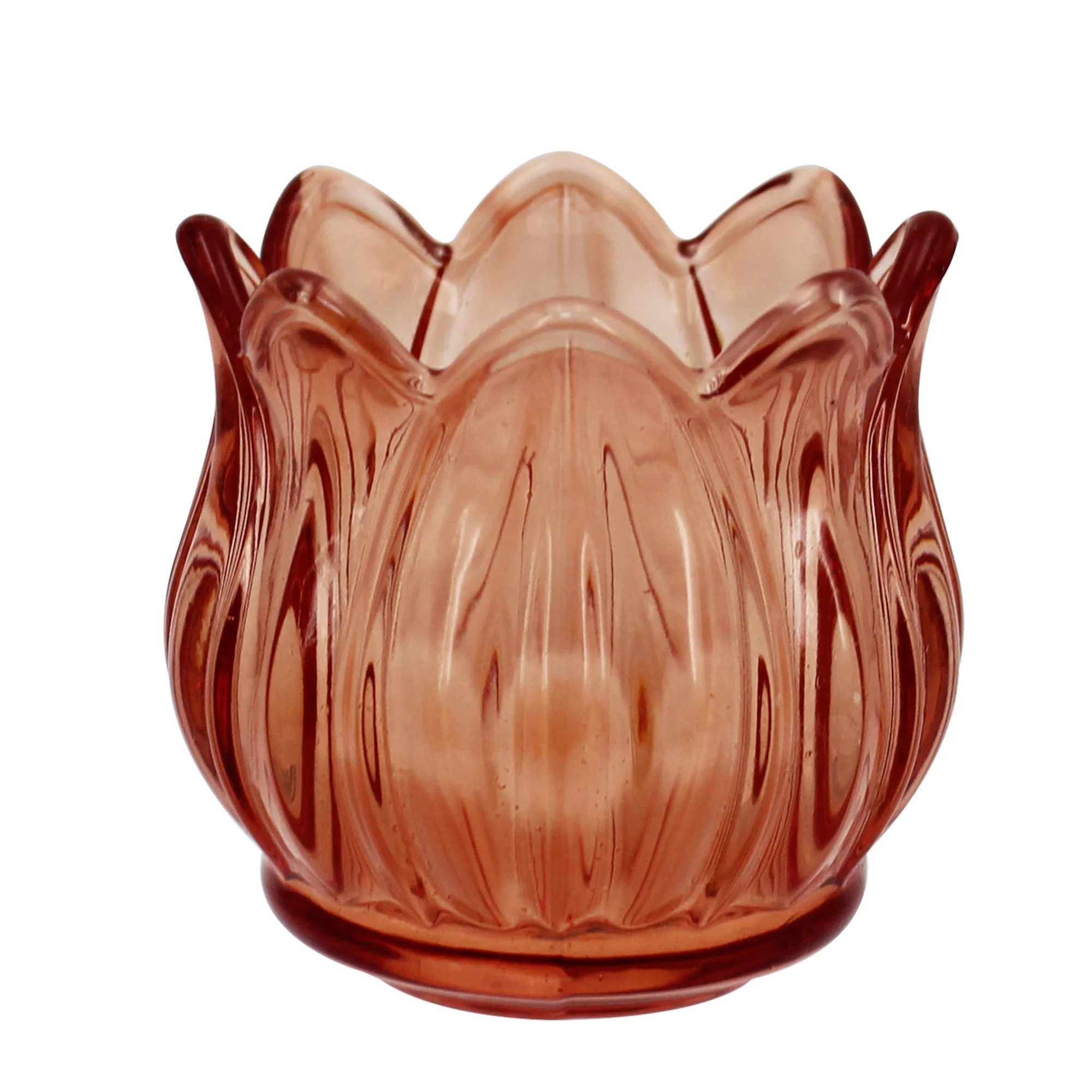 Celebrate Together Easter Pink Glass Tulip Votive Holder | Kohl's
