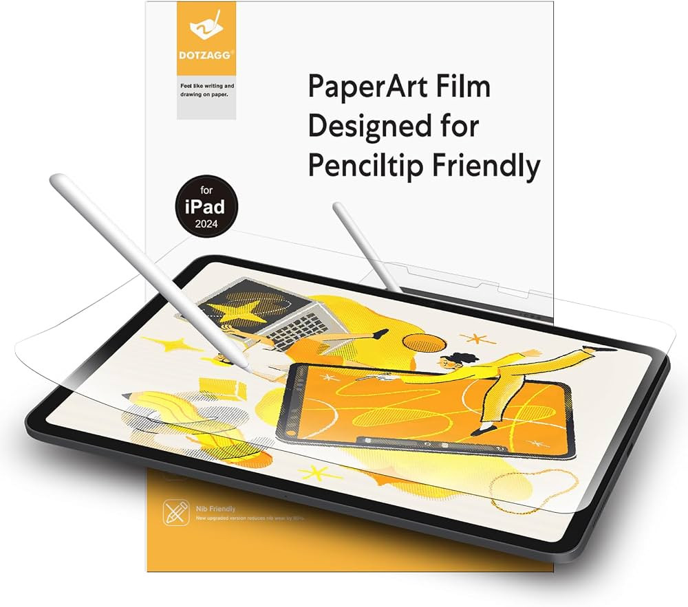 [2 Pack Paperfeel Screen Protector Compatible with iPad Air 11 Inch (M2) / iPad Pro 11 Inch (M4) ... | Amazon (US)