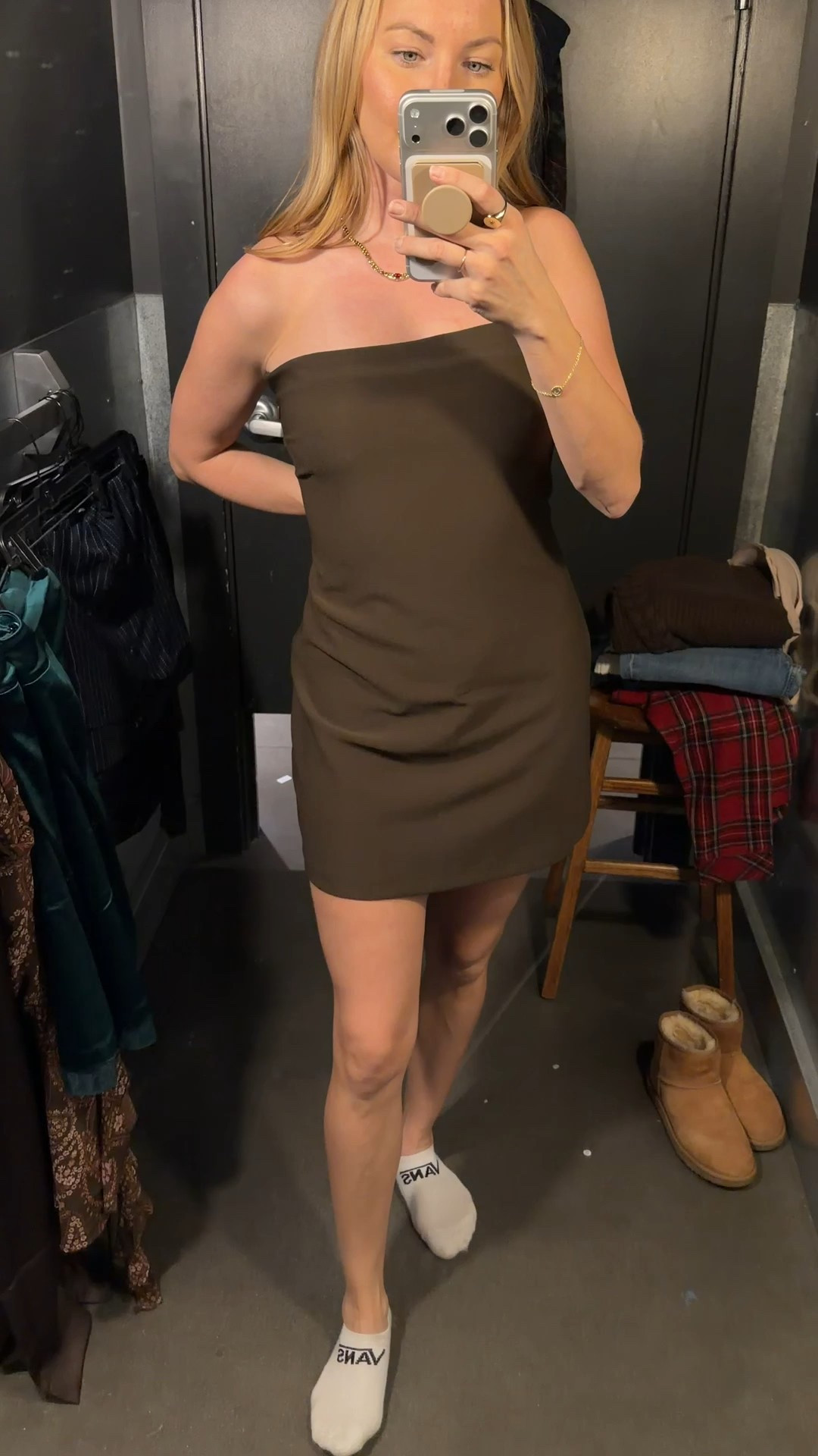 Cute brown dress 

#LTKSaleAlert #LTKHoliday #LTKGiftGuide