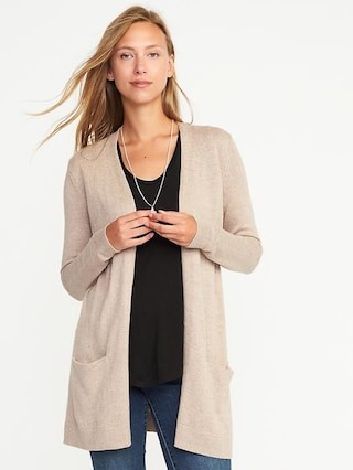 Open-Front Long-Line Sweater for Women | Old Navy US