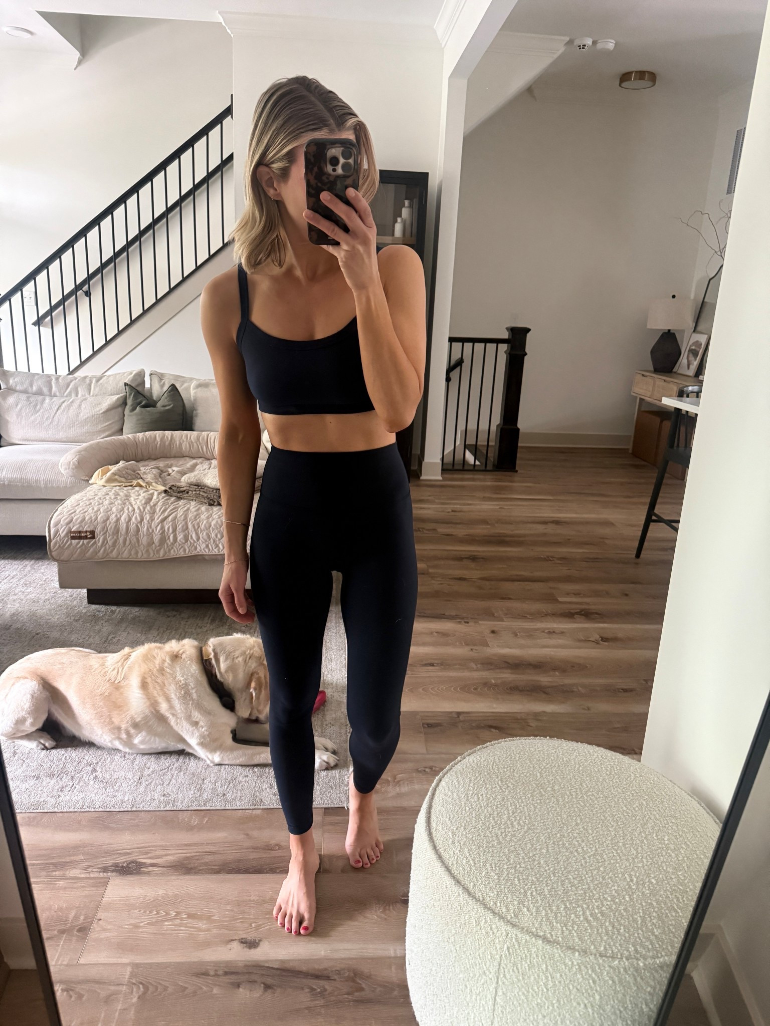 Wearing 4 leggings, small bra top (cakes under)

#LTKfitnessgoals #LTKActive #LTKOver40