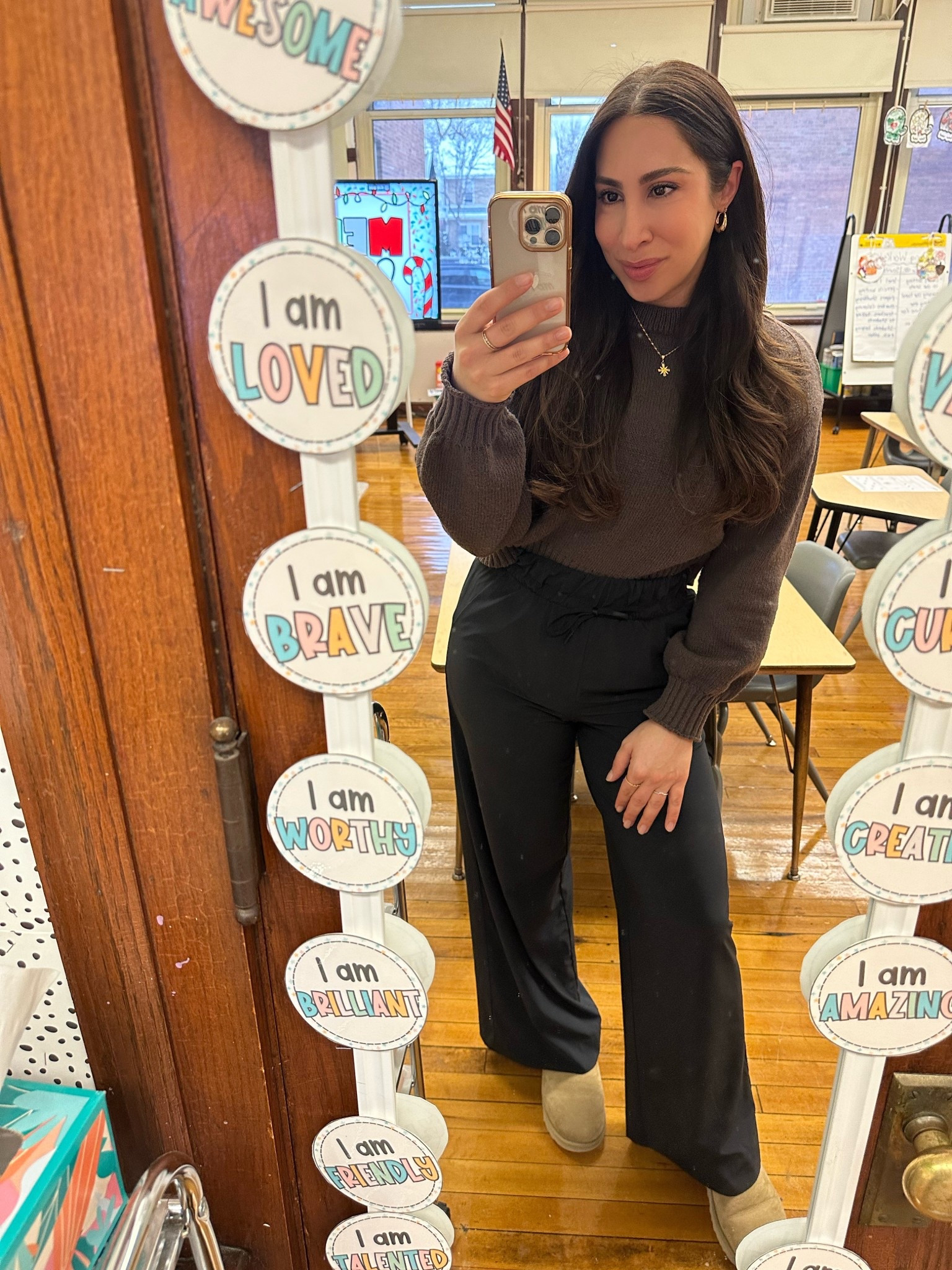 Sweater: S, Pants: XS 

#LTKSeasonal #LTKGiftGuide #LTKootd