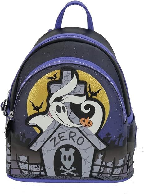Loungefly Nightmare Before Christmas Zero Doghouse Double Strap Shoulder Bag | Amazon (US)