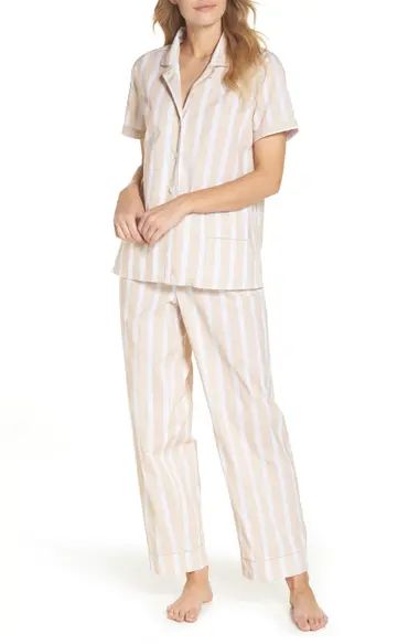 Striped Sleep Short Sleeve Pajamas | Nordstrom