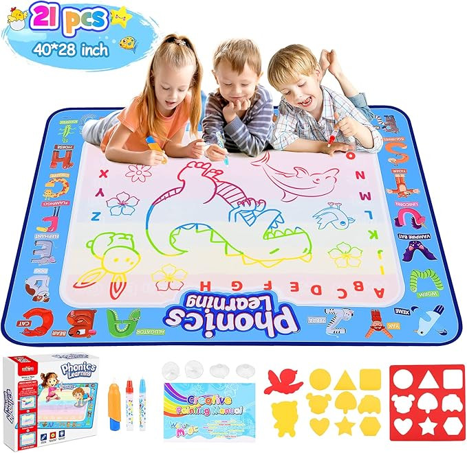 Tragik Toddler Toys for 2 3 4 5 Year Old Boys Girls, Water Mat Gifts for 2-6 Year Girls Stocking ... | Amazon (UK)