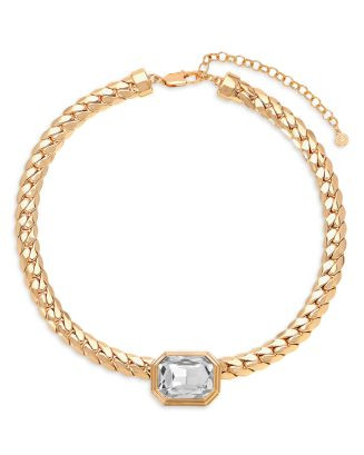Stone Deco Statement Necklace, 15"-18" | Bloomingdale's (US)