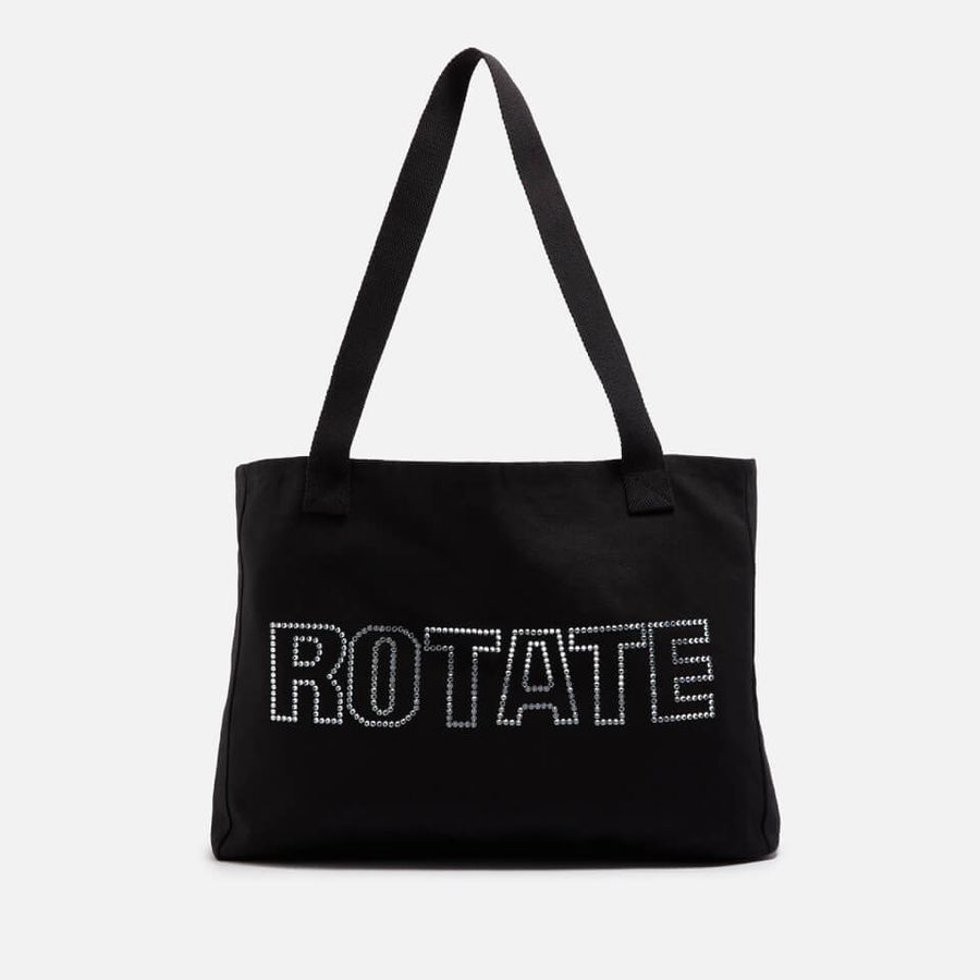 ROTATE Logo-Embossed Canvas Tote Bag | Coggles (Global)