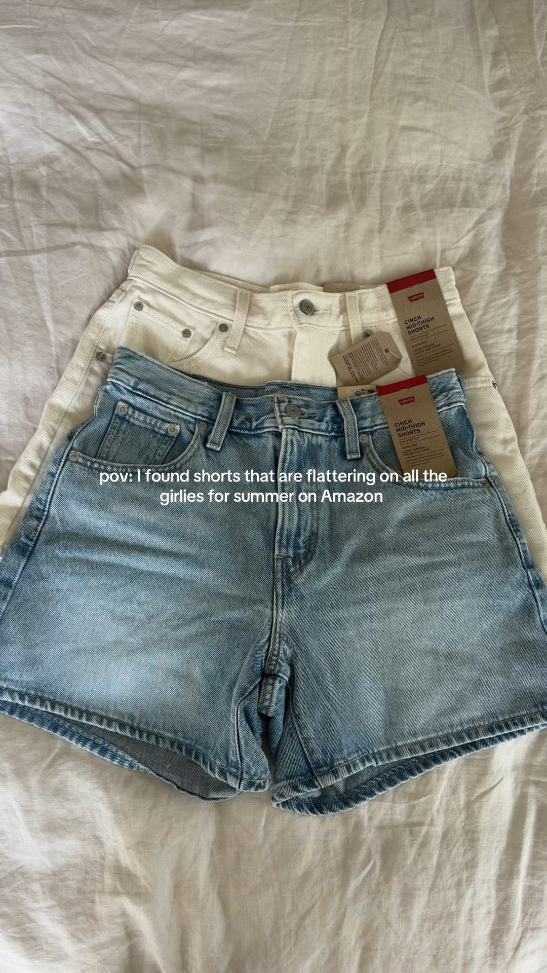 Jean shorts for summer
