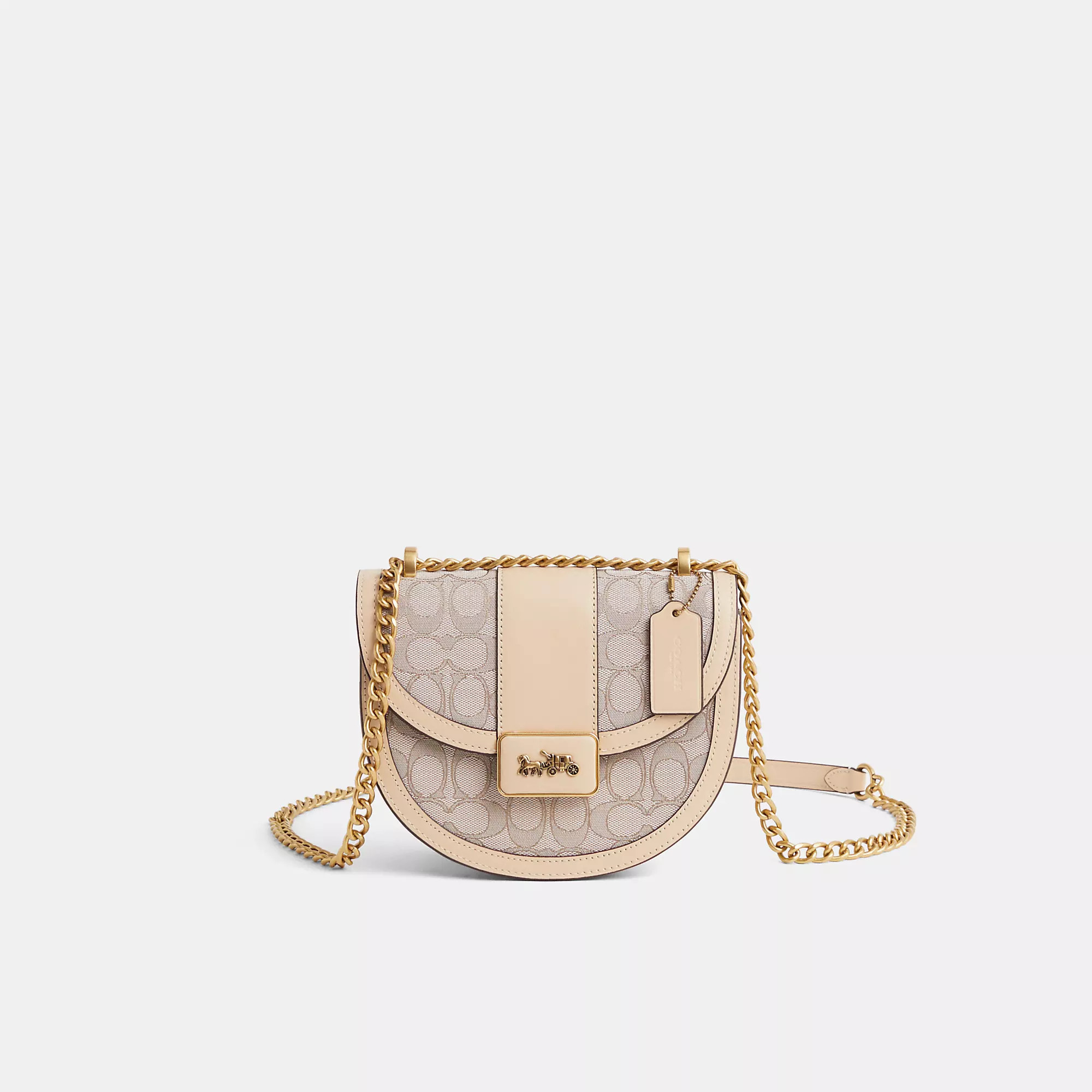 Restored Alie Saddle Bag In Signature Jacquard | Coach (US)