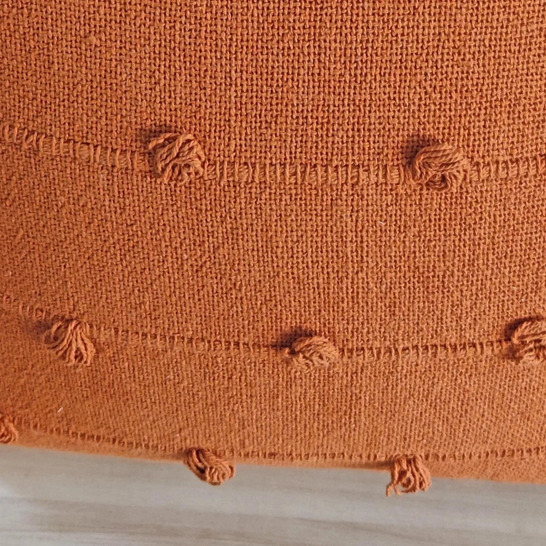 Natural Raw Cotton Hand Loom Woven Hand Dyed Textured Fabric | Etsy | Etsy (US)