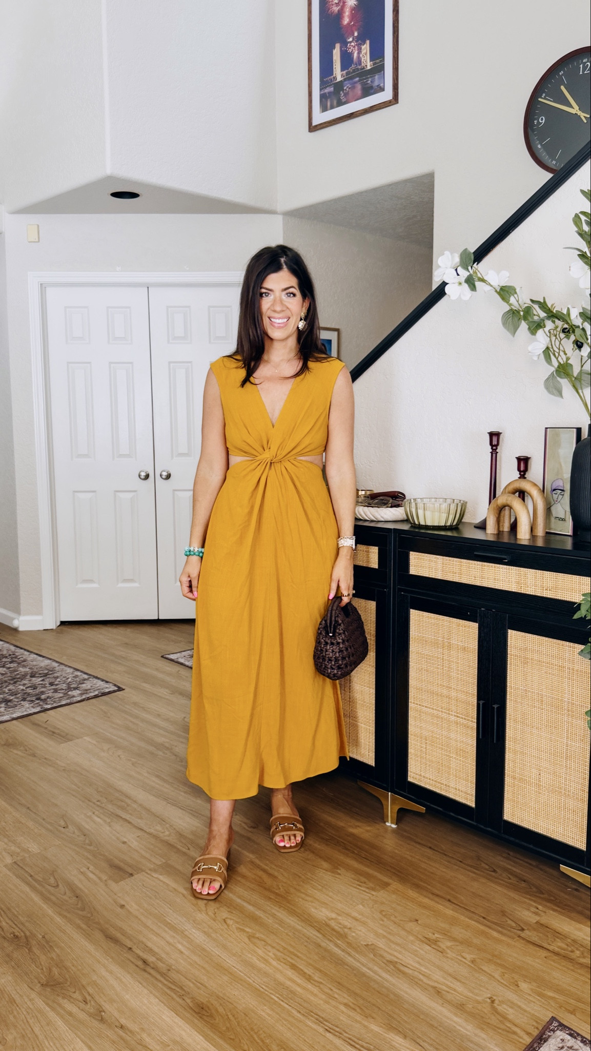 20% off Anthro with code meghan20
In a medium cut out dress 

#LTKWorkwear #LTKSaleAlert #LTKMidsize
