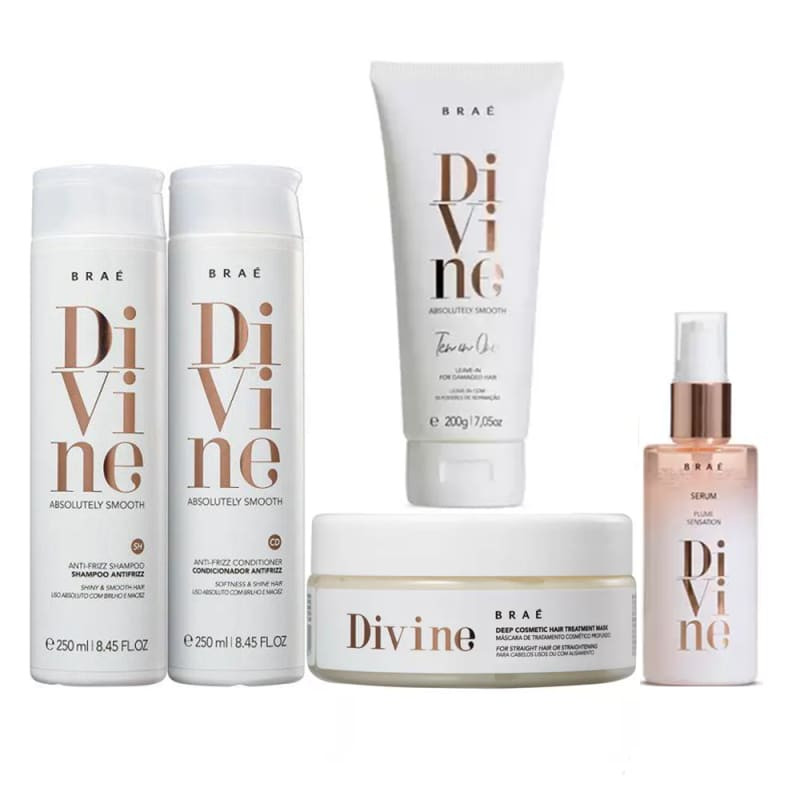Kit Braé Divine Super (5 Produtos) | Beleza Na Web (BR)