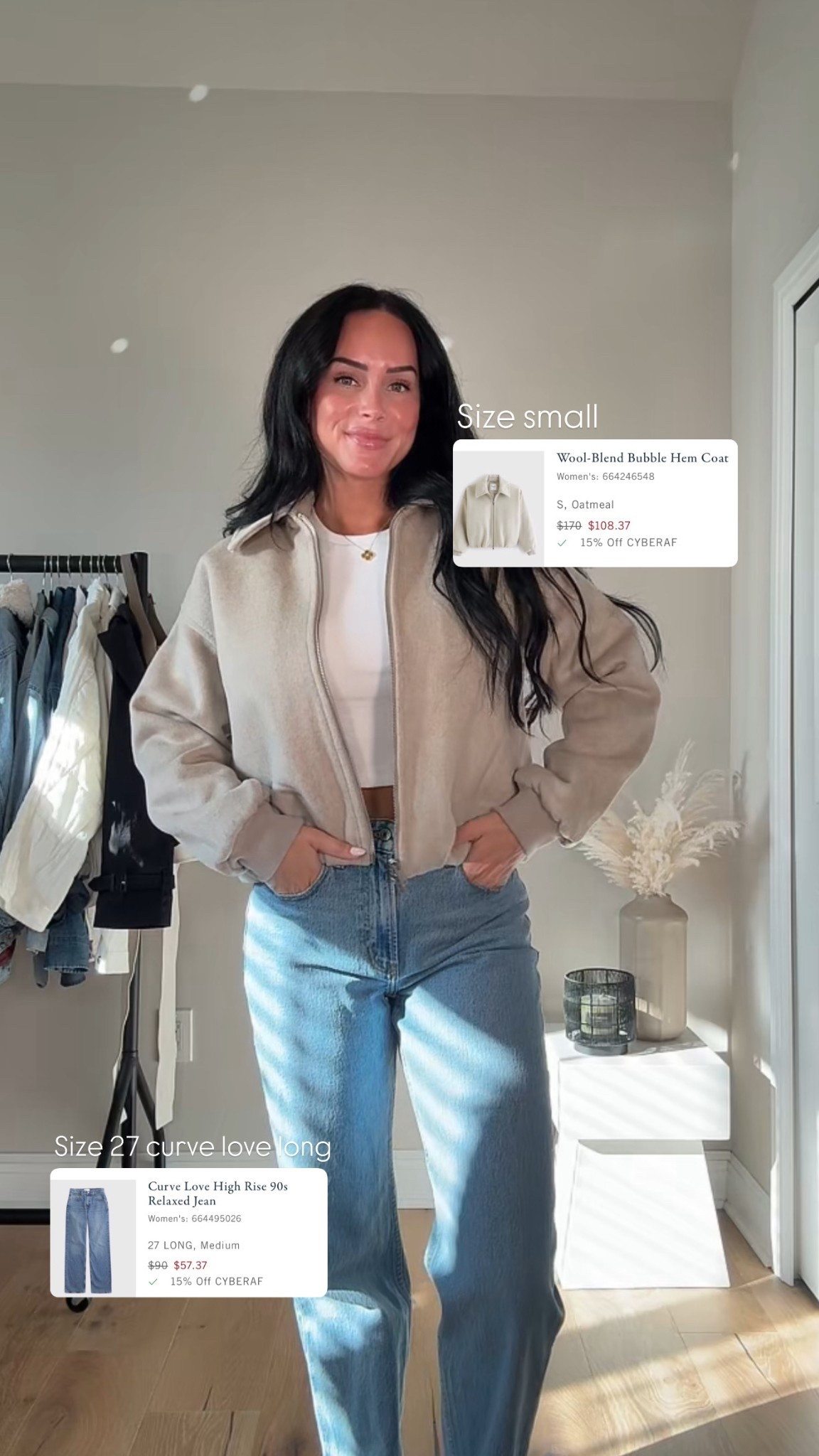 Abercrombie sale finds ✨ use code CYBERAF for extra savings!! 

#LTKCyberWeek #LTKSaleAlert #LTKFindsUnder100