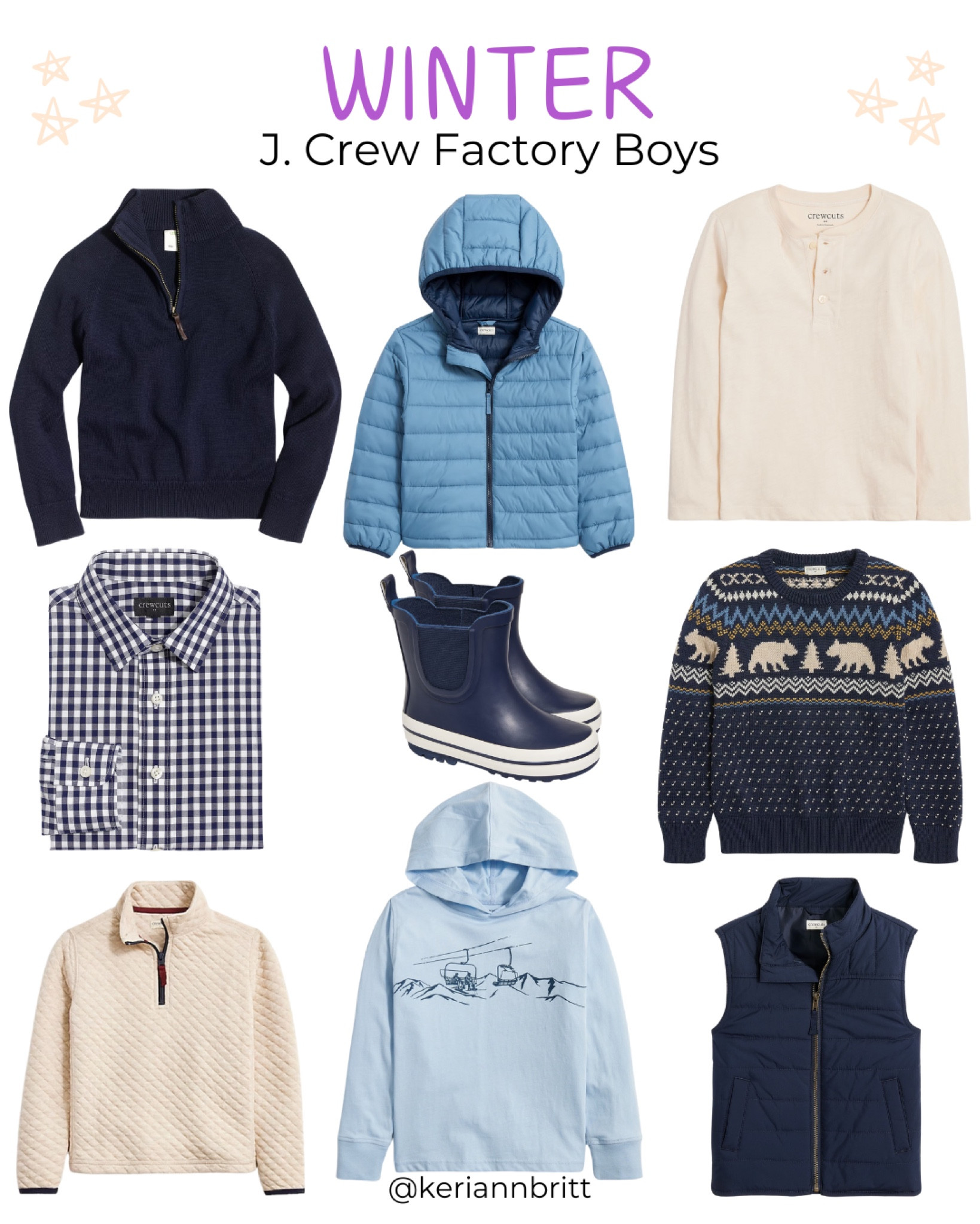 J Crew Factory Boys Winter Outfits

#LTKSeasonal #LTKKids