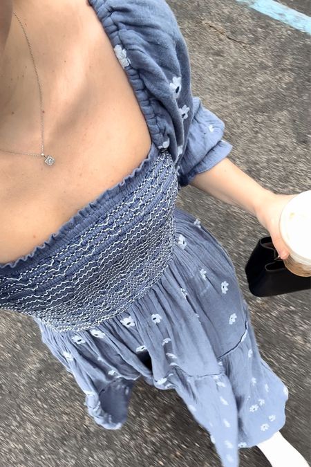 Cute spring dress for any occasion! I’m wearing a size XS, color denim💙 

Spring outfit
Country concert outfit
Summer outfit
Free people dress

#LTKstyletip #LTKfindsunder100 #LTKtravel