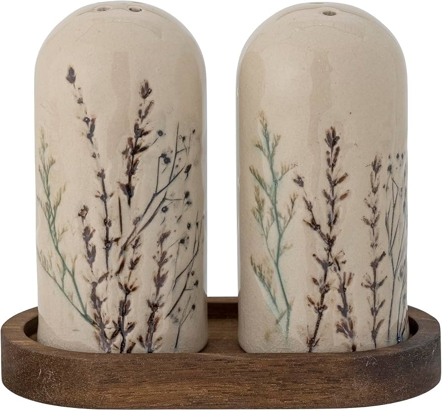 Bloomingville - Bea 82058377 Salt and Pepper Shakers Stoneware Natural | Amazon (DE)