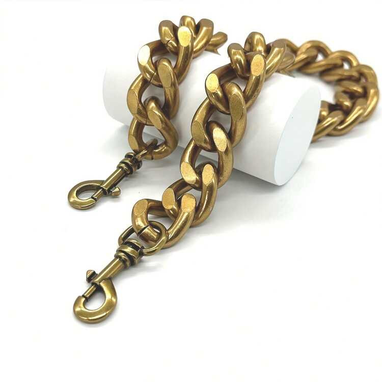 Versatile Aluminum Chain Strap For Crossbody Bags - Adjustable Lengths 14"-24"-39" Perfect For DIY Purse & Shoulder Bag Decor Available In Antique Bronze/Golden/Black Hang Bag Gifts For Women Purse Chain Winter | SHEIN